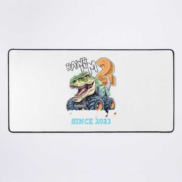Item preview, Nd Birthday Monster Truck Dinosaur Party Boys Rawr Im Png designed and sold by Donald Howard.