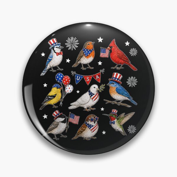 Item preview, USA 250th Anniversary Bird Patriotic American Bird 4th July designed and sold by forthelovat12.