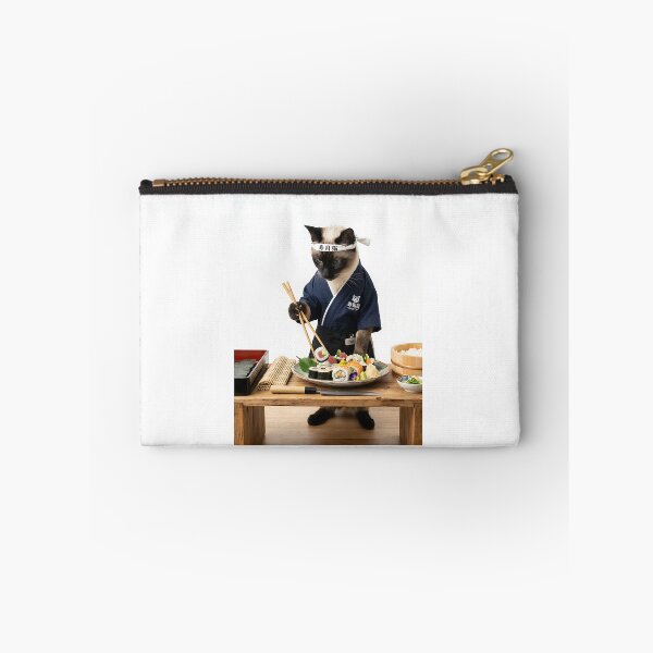 Item preview, Siamese Cat Sushi Chef Master designed and sold by PictoVibe.
