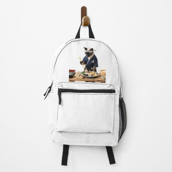 Item preview, Siamese Cat Sushi Chef Master designed and sold by PictoVibe.