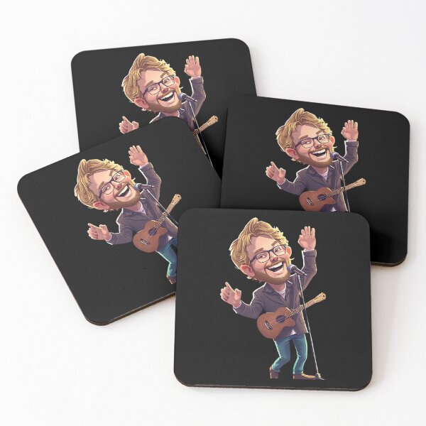 Item preview, Glen Hansard Cartoon Singer Guitar Folk Music designed and sold by DavidThe1.
