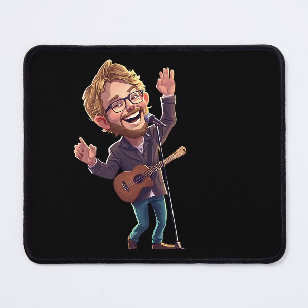 Item preview, Glen Hansard Cartoon Singer Guitar Folk Music designed and sold by DavidThe1.
