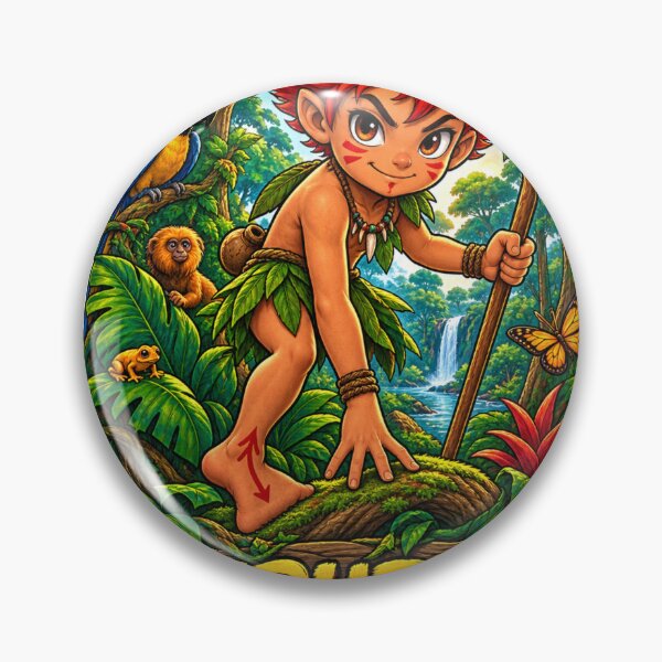 Item preview, Curupira Guardian of the Forest  designed and sold by Bloomelle Studio.