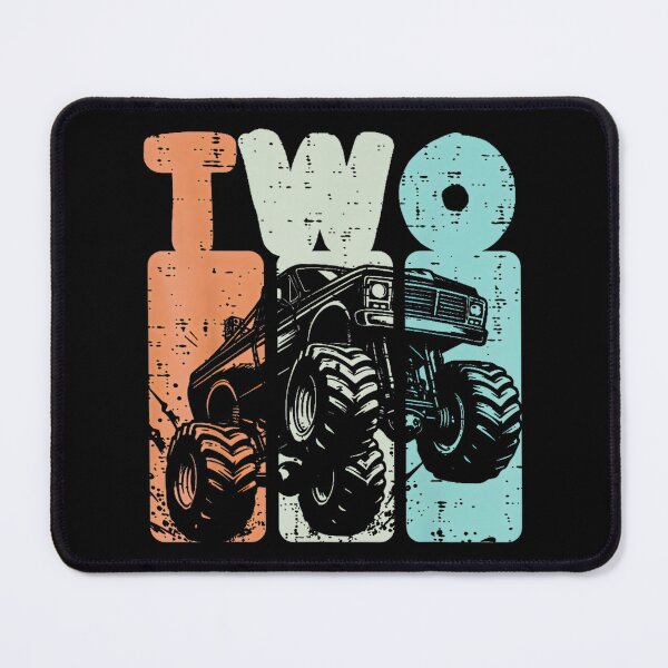 Item preview, Retro Two Monster Truck 2Nd Birthday Boy designed and sold by Donald Howard.