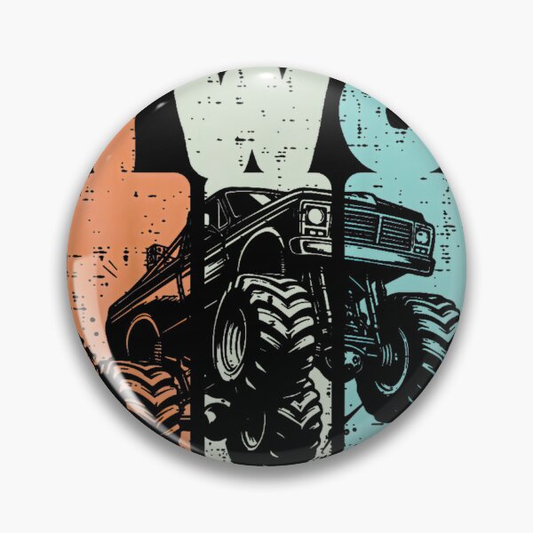 Item preview, Retro Two Monster Truck 2Nd Birthday Boy designed and sold by Donald Howard.