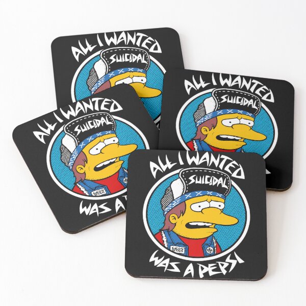 Item preview, Simpsons All I Wanted Was A Pepsi, Suicidal Tendencies Meme designed and sold by ichigobellbell.