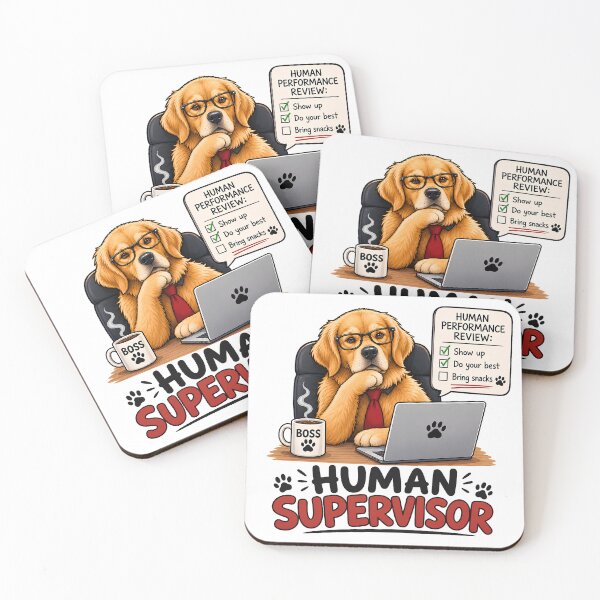 Item preview, Human Supervisor Dog designed and sold by M.Store.