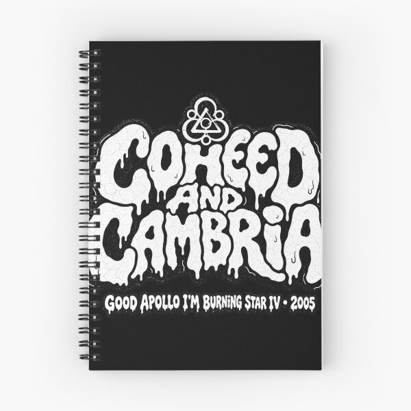 Item preview, Coheed and Cambria Good Apollo Melty Slime Rock Font designed and sold by JMS-Artvintage.