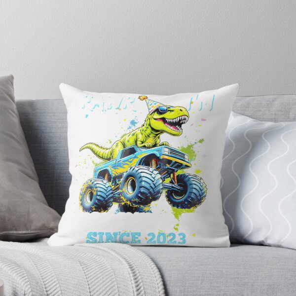 Item preview, Nd Birthday Monster Truck Dinosaur Party Boys Rawr Im Png designed and sold by Donald Howard.