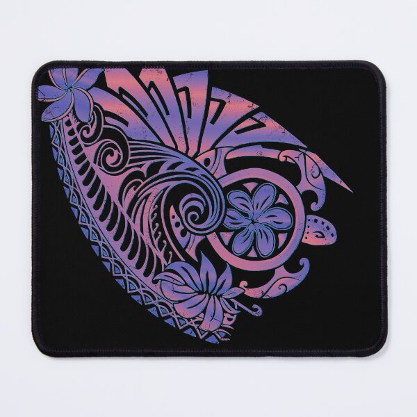 Item preview, Pacific Island Honu Sea Turtle Tattoo Subtle Distressed designed and sold by sunnthreads.