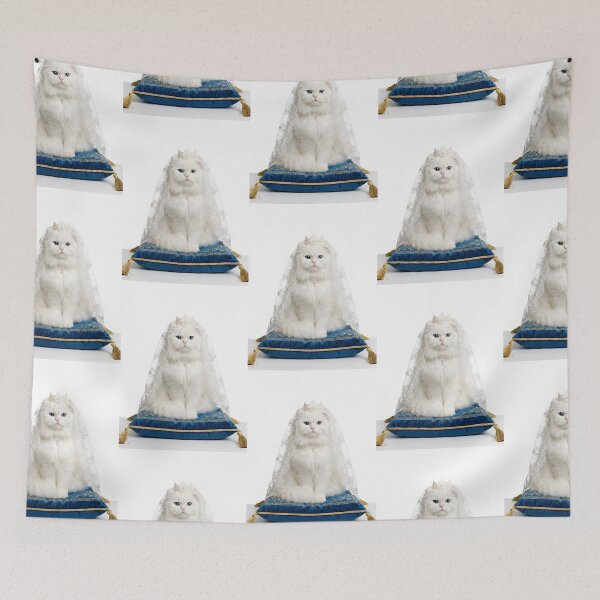 Item preview, Persian Cat Elegant Bride designed and sold by PictoVibe.