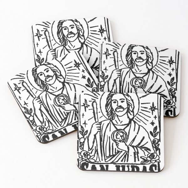 Item preview, san judas designed and sold by El Brown Mercado.