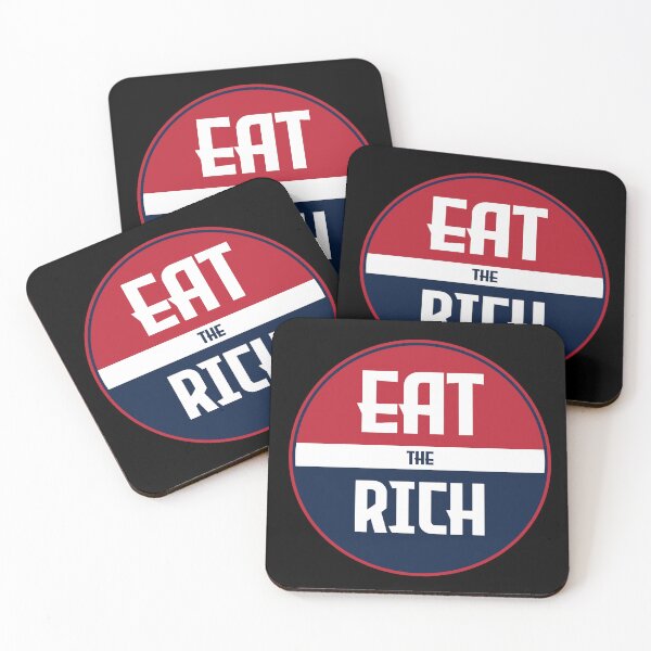 Item preview, Eat The Rich - Victorian Blue and Red designed and sold by spiritofarsenic.