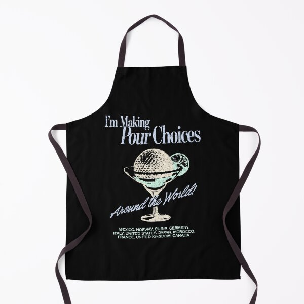 Item preview, I'm Making Pour Choices Around The World Funny Travel Cocktail Graphic Tee designed and sold by Cleckchave.