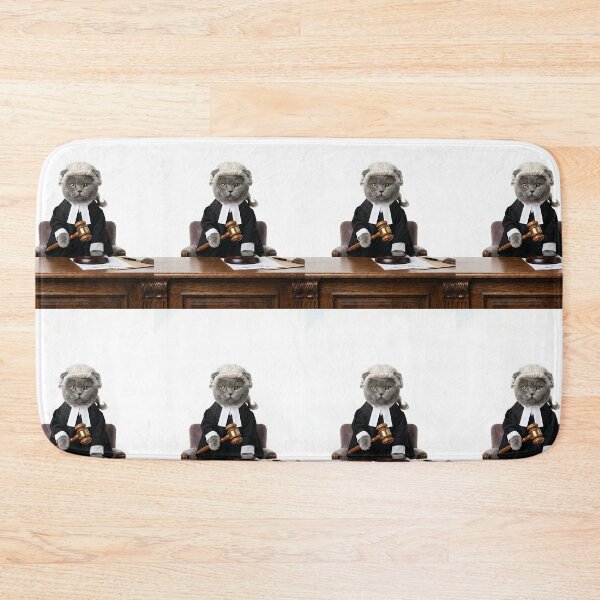 Item preview, Scottish Fold Cat Justice Judge designed and sold by PictoVibe.