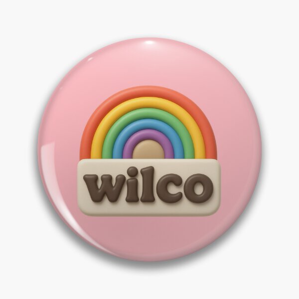 Item preview, Wilco Name 3D Rainbow Cute Kids Nursery designed and sold by creativerooney.
