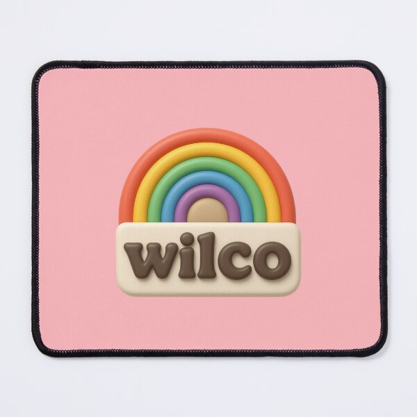 Item preview, Wilco Name 3D Rainbow Cute Kids Nursery designed and sold by creativerooney.