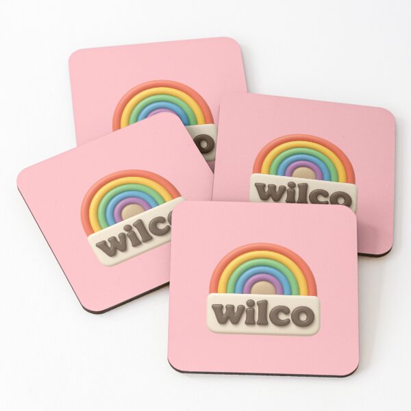 Item preview, Wilco Name 3D Rainbow Cute Kids Nursery designed and sold by creativerooney.
