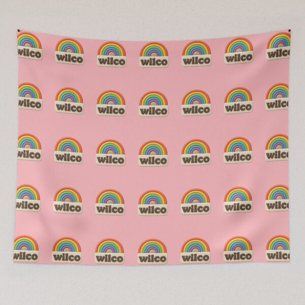 Item preview, Wilco Name 3D Rainbow Cute Kids Nursery designed and sold by creativerooney.