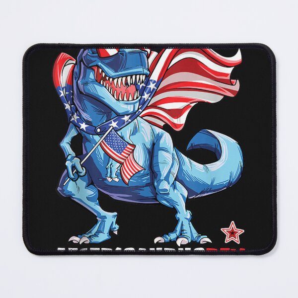 Item preview, Dinosaur 4th of July Men Amerisaurus T Rex American Flag USA Tank Top Small designed and sold by forthelovat12.