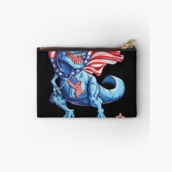 Item preview, Dinosaur 4th of July Men Amerisaurus T Rex American Flag USA Tank Top Small designed and sold by forthelovat12.