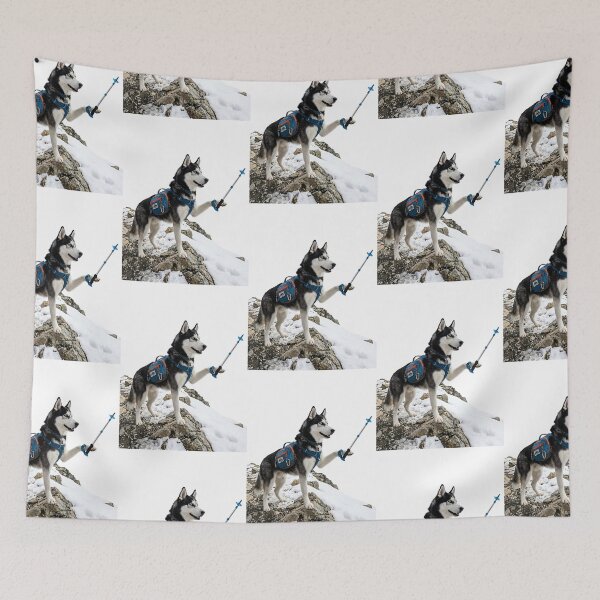 Item preview, Husky Mountain Guide Adventurer designed and sold by PictoVibe.
