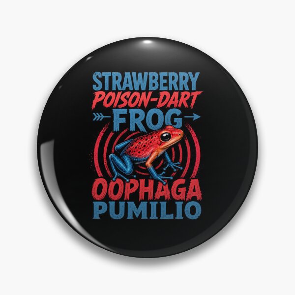 Item preview, Strawberry Poison Dart Frog Oophaga Pumilio Herpetology Design designed and sold by MiALopezArt.