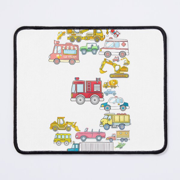 Item preview, Rd Birthday Year Old Transportation Cars Fire Truckpng designed and sold by Donald Howard.