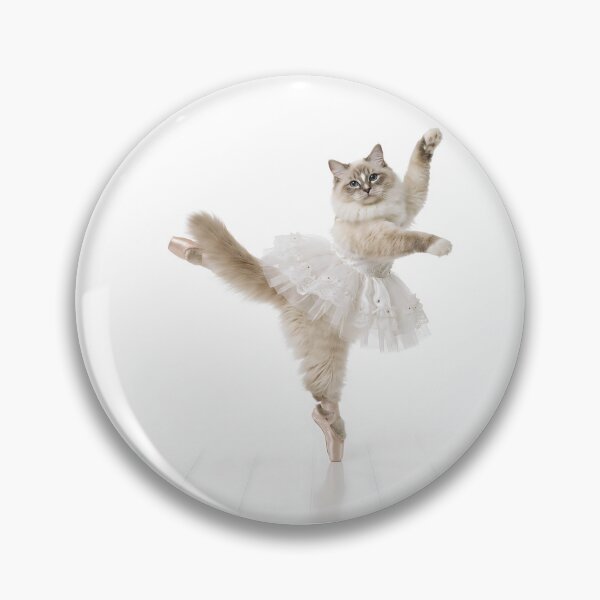 Item preview, Ragdoll Cat Ballet Dancer Grace designed and sold by PictoVibe.