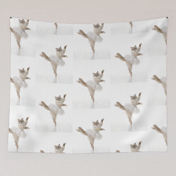 Item preview, Ragdoll Cat Ballet Dancer Grace designed and sold by PictoVibe.