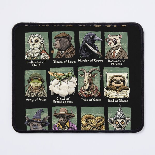 Item preview, Animal Groups Unveiled - Educational Wildlife Design designed and sold by forthelovat12.