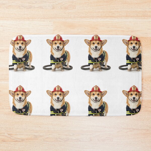Item preview, Corgi Firefighter Rescue Hero designed and sold by PictoVibe.