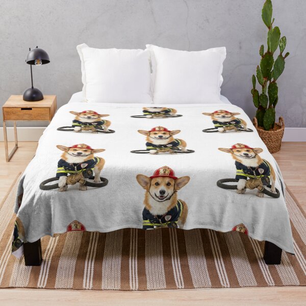 Item preview, Corgi Firefighter Rescue Hero designed and sold by PictoVibe.