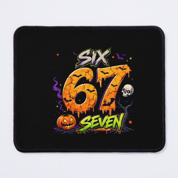 Item preview, Six Seven Meme Haunted by 67 Spooky Halloween designed and sold by serazahran.