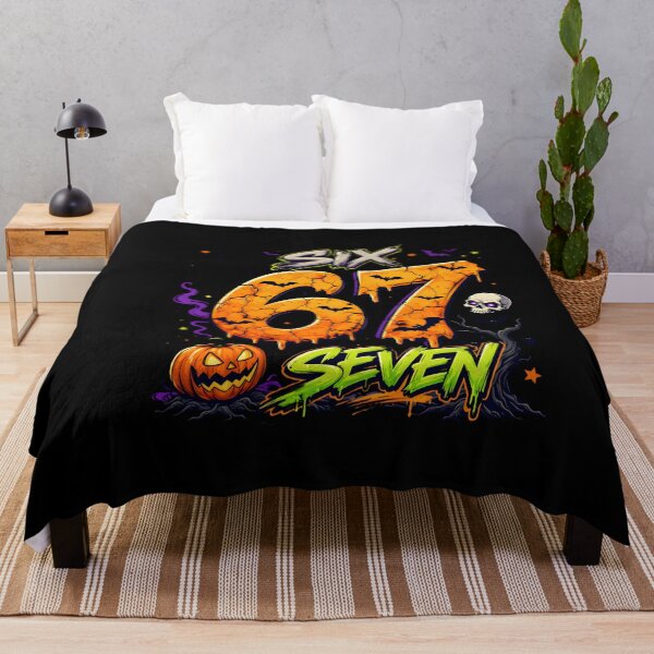 Item preview, Six Seven Meme Haunted by 67 Spooky Halloween designed and sold by serazahran.