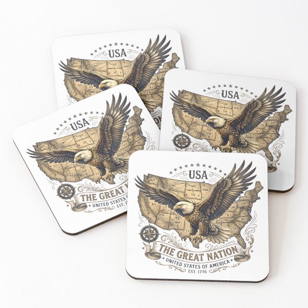 Item preview, usa, eagel, flags, big cauntry designed and sold by Hephaestus's Forge.