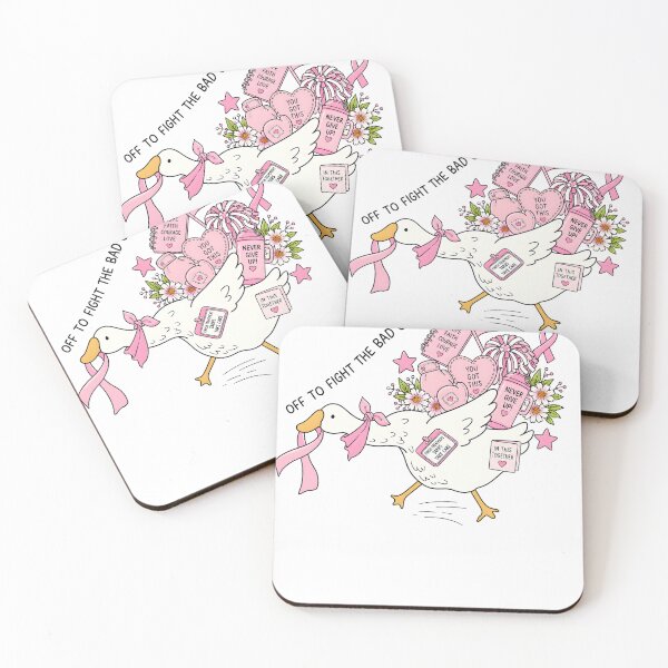 Item preview, Breast Cancer Awareness Duck designed and sold by ColorCatcher.