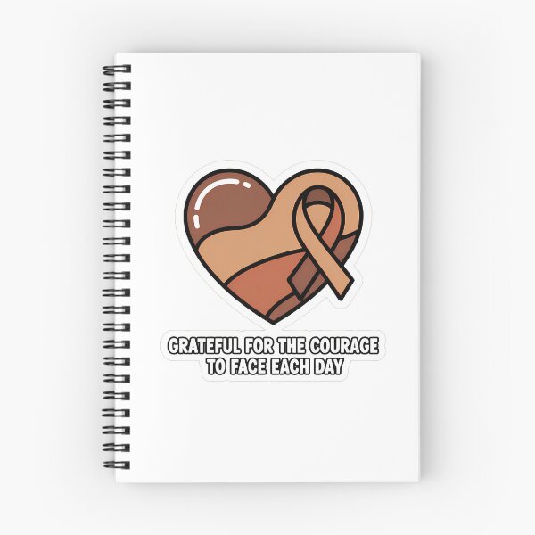 Item preview, Heart with Awareness Ribbon & Gratitude Text designed and sold by NiftyWrx.