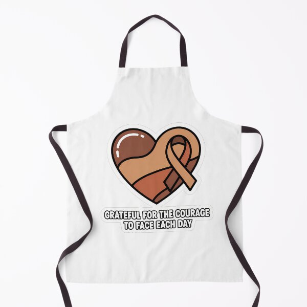 Item preview, Heart with Awareness Ribbon & Gratitude Text designed and sold by NiftyWrx.