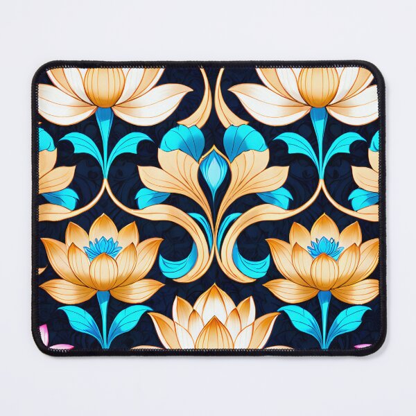 Item preview, Luxury Lotus Floral Design with Ornate Details. designed and sold by MissYouONLY.