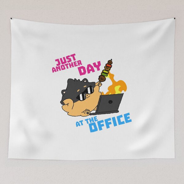 Item preview, Just Another Day at the Office designed and sold by Pompompom-store.