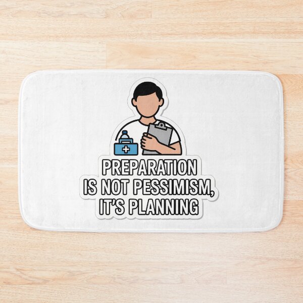 Item preview, Prep is Planning, Not Pessimism designed and sold by NiftyWrx.