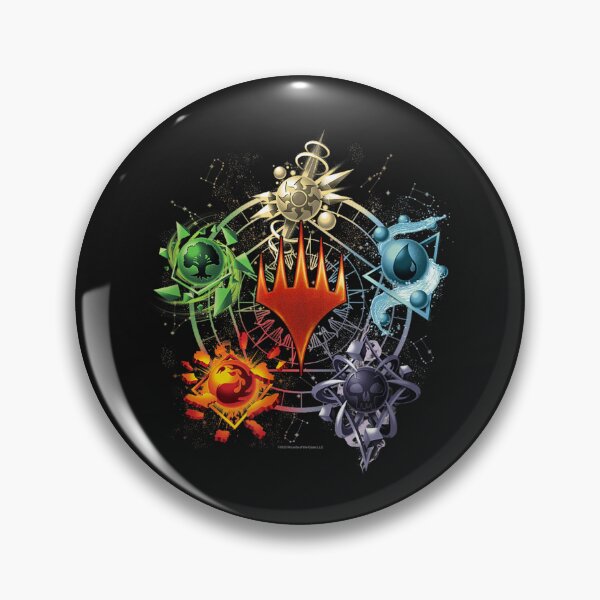 Item preview, Magic: The Gathering Mana Symbols Epic Poster designed and sold by forthelovat12.