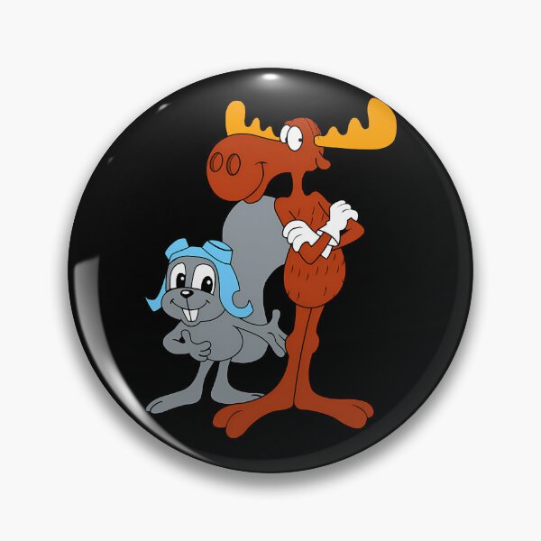 Item preview, Grey Flying Squirrel In Aviator Cap Standing Beside Tall Brown Moose designed and sold by ENDLESS LUXURY.