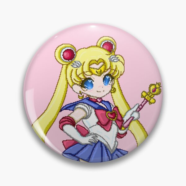 Item preview, Sailor Moon Chibi Pixel-Art designed and sold by MiloBoo.