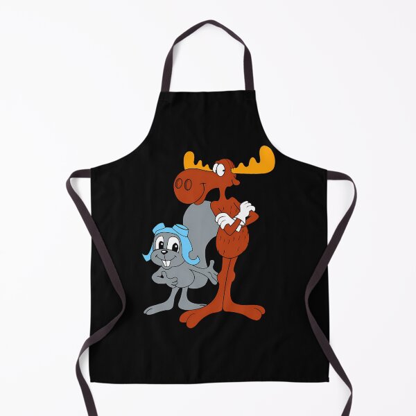 Item preview, Grey Flying Squirrel In Aviator Cap Standing Beside Tall Brown Moose designed and sold by ENDLESS LUXURY.