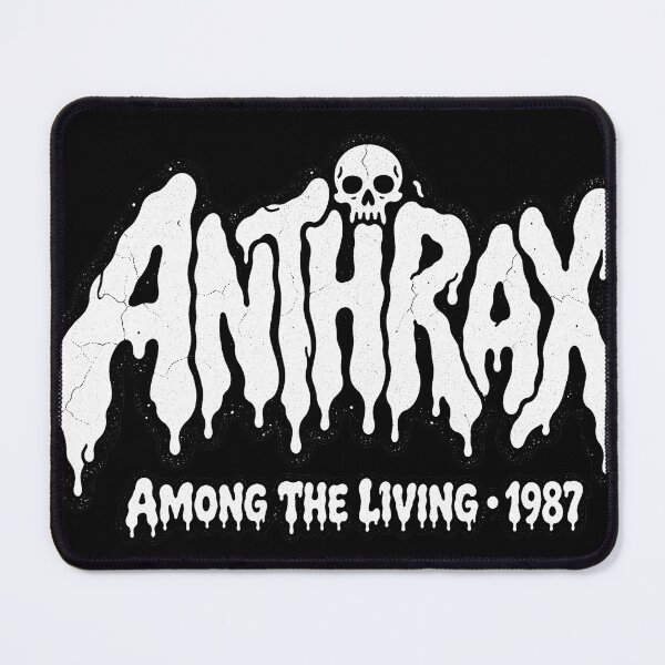 Item preview, Anthrax Among the Living 1987 Thrash Metal Slime Art designed and sold by JMS-Artvintage.