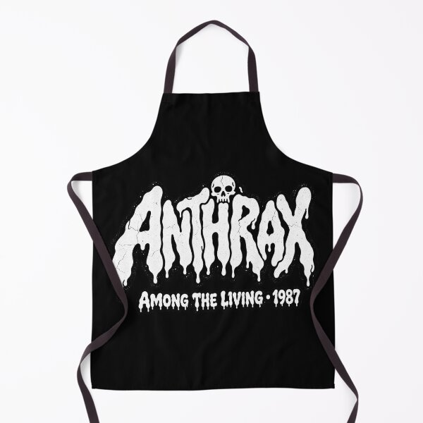 Item preview, Anthrax Among the Living 1987 Thrash Metal Slime Art designed and sold by JMS-Artvintage.
