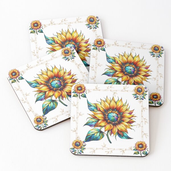 Item preview, Sunflower Stained Glass designed and sold by CarolBeeDesigns.