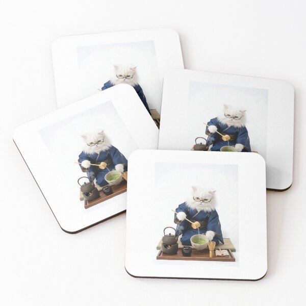 Item preview, Persian Cat Tea Ceremony Master designed and sold by PictoVibe.